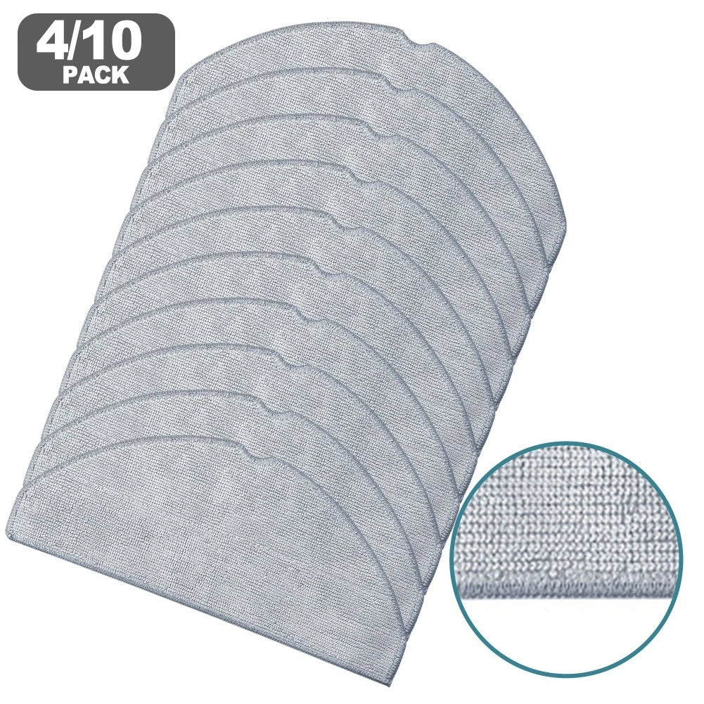 Set of 4 Mop Pads for Robot Vacuum (Compatible with )
