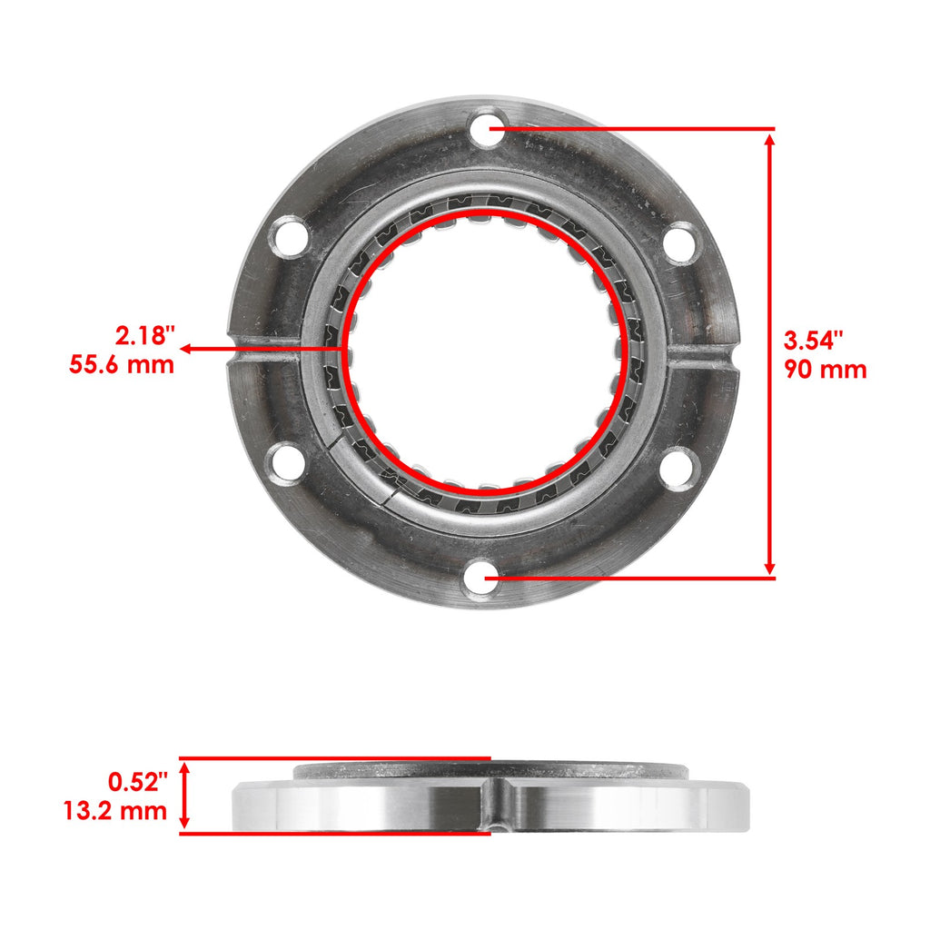 Sprag Starter Clutch One Way Bearing Replacement for Honda (2005–2015)