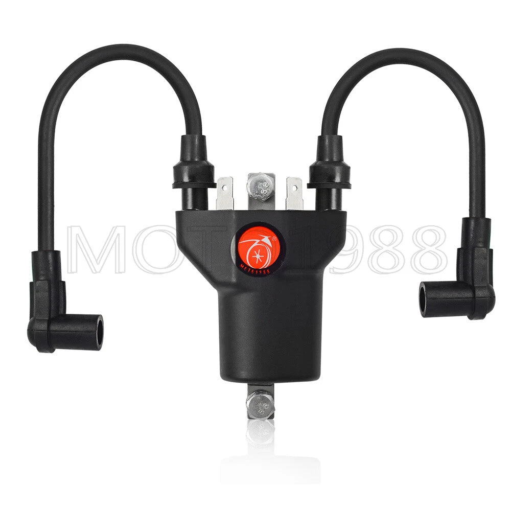 Ignition Coil & Spark Plugs for EZGO Golf Cart 4 Cycle Gas (1991–2002)