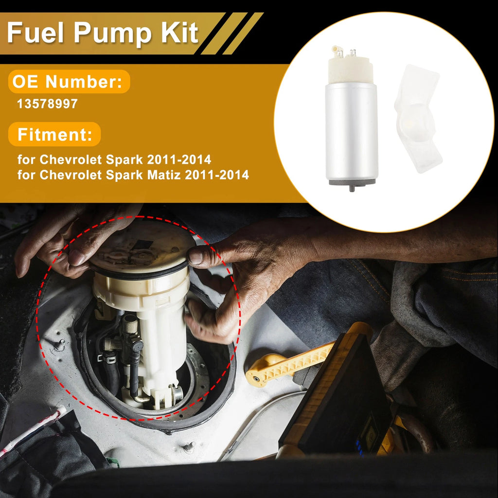 Fuel Pump Electric Assembly for Chevrolet Spark (2011–2014) Metal Set