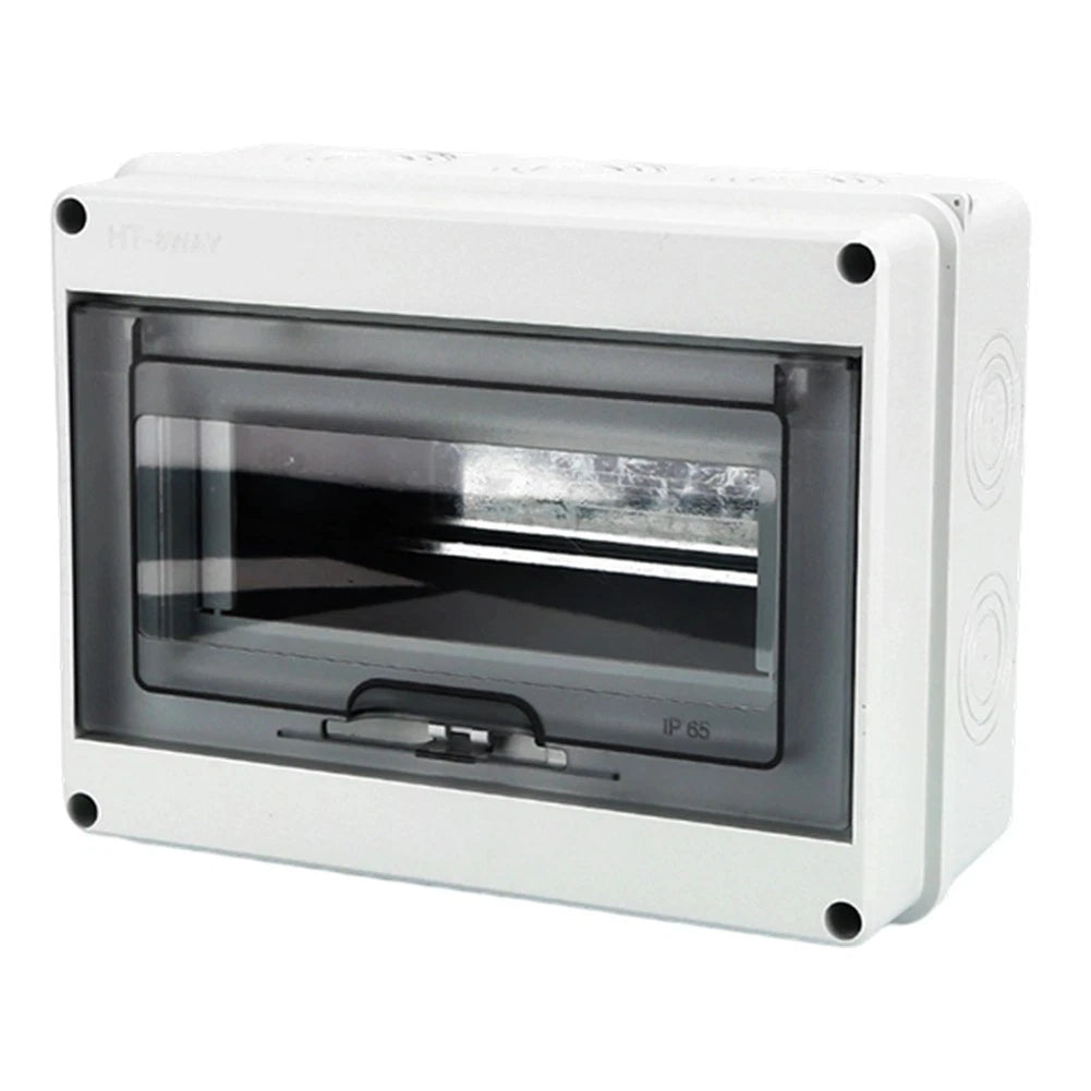 8 Way Circuit Breaker Distribution Box for Indoor Outdoor Use