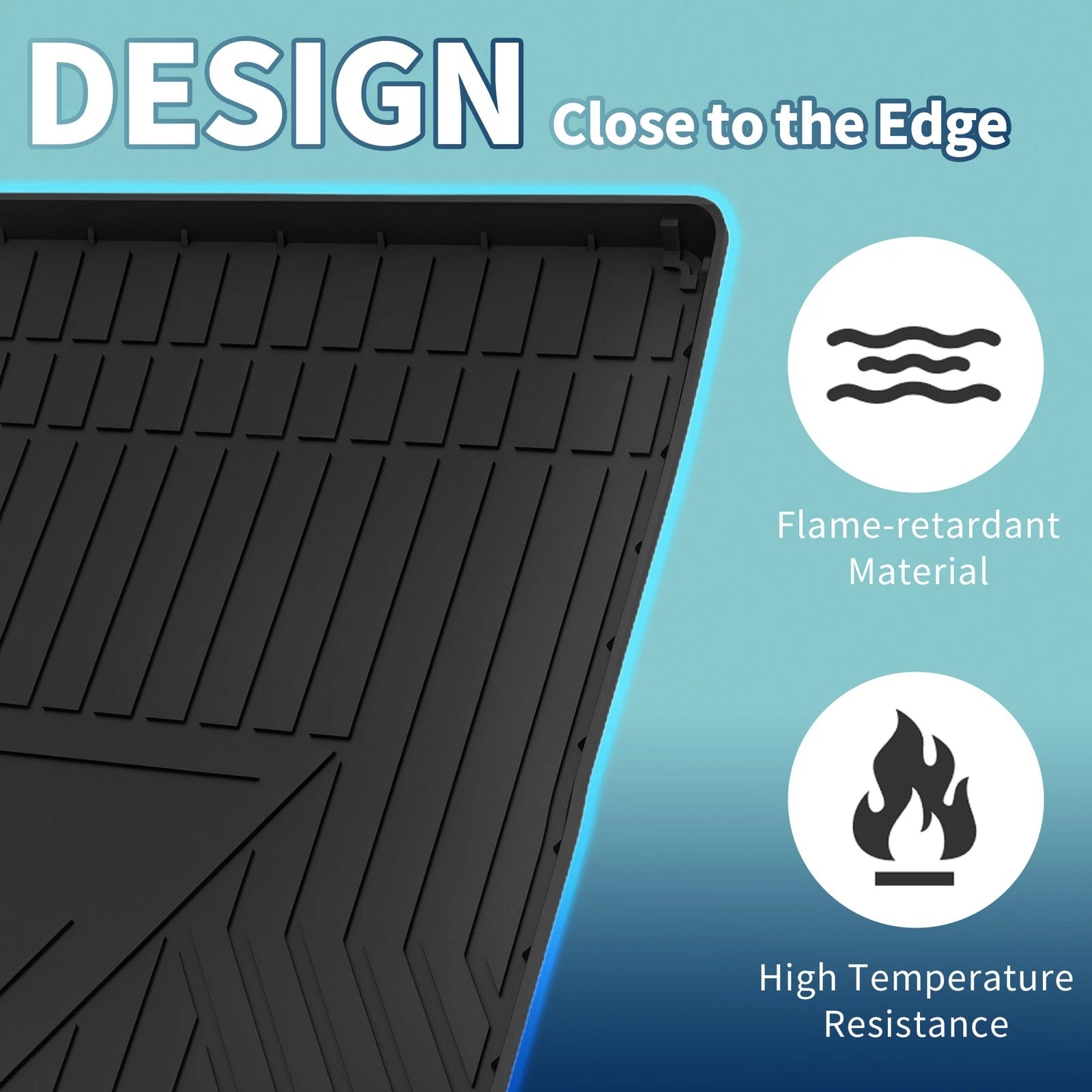 Cargo Liner Rear Trunk Mat TPE Replacement for Audi A4 S4 (2017–2024)