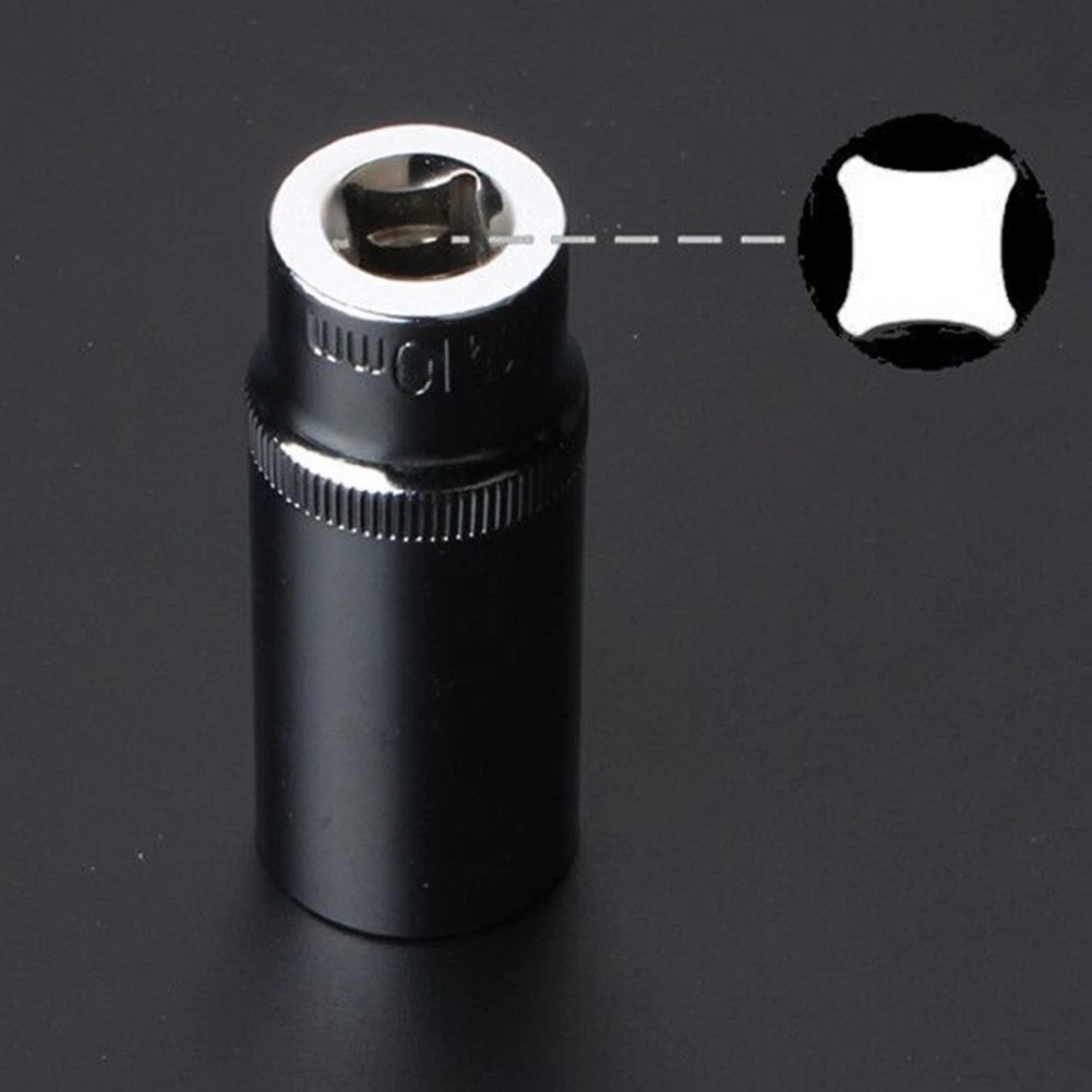 1/4in Square 6 Point Drive 10mm Deep Socket Repair Tool Attachment Use~
