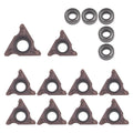 5X Efficient Indexable Inserts with 5 Bearings for Various Materials Processing