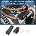 Ignition Coil Waterproof 3 Pin Connector Plug for Ford Mazda (1 Set)