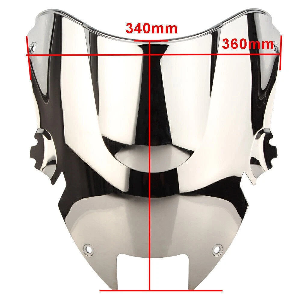 Front Windshield for Honda Super Hawk 1000 VTR1000F (1997–2005) Deep-Iridium