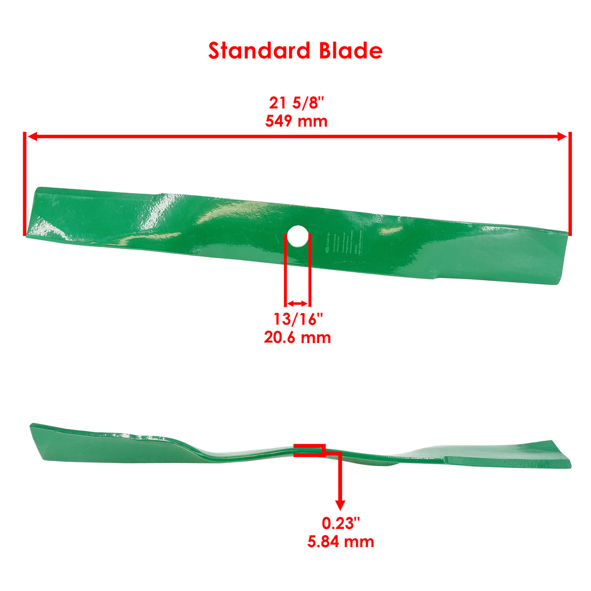 Deck Blade Replacement 62 Inch for John Deere X724 X728 X740 (2006–2010)