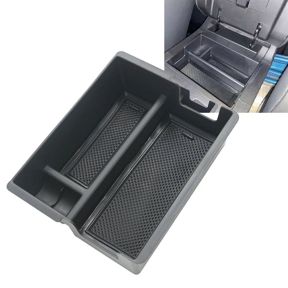 Center Console Storage Box for Isuzu DMax (2021) - Black