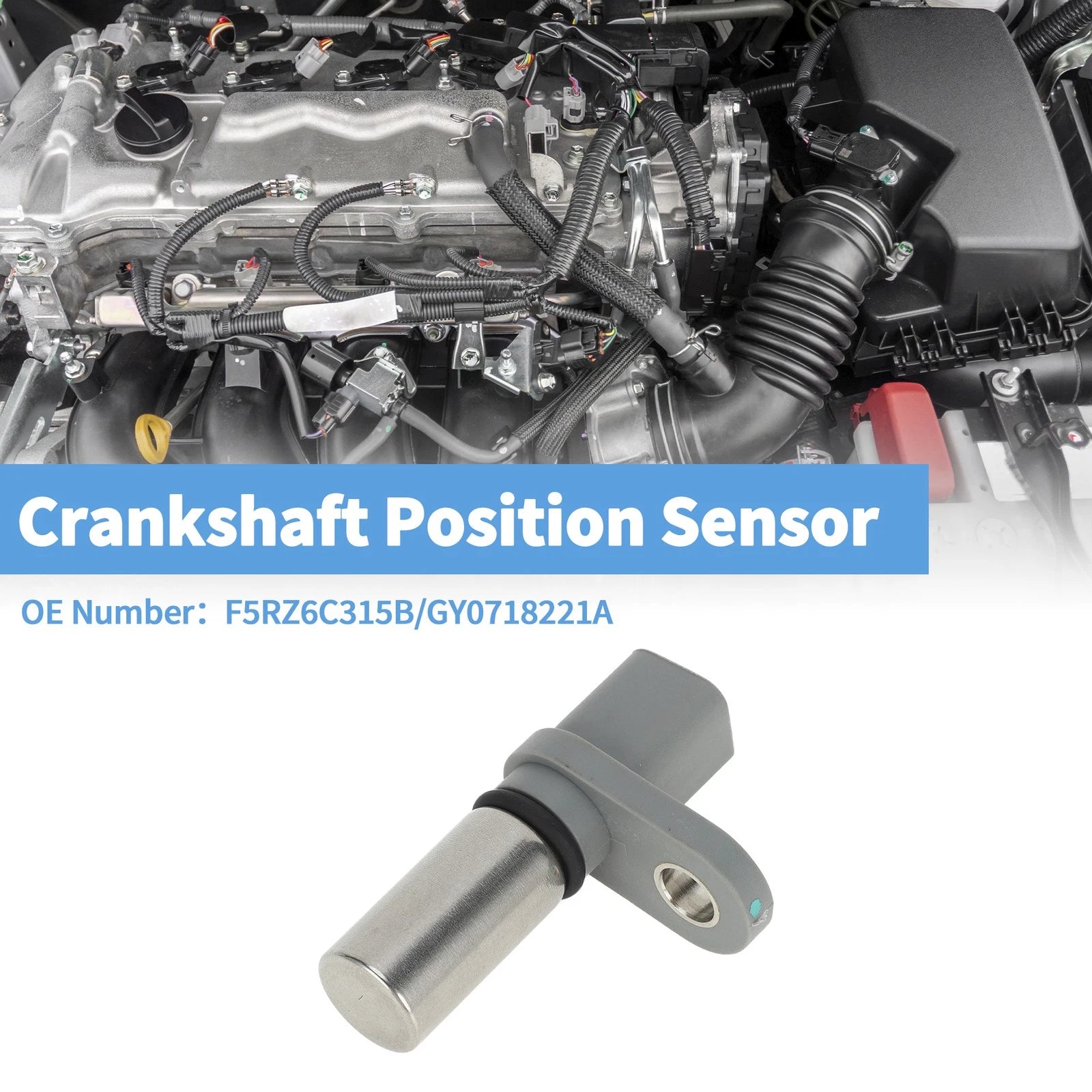 Crankshaft Position Sensor for Mazda 6 2.3 3.0 2003-2008 Replacement
