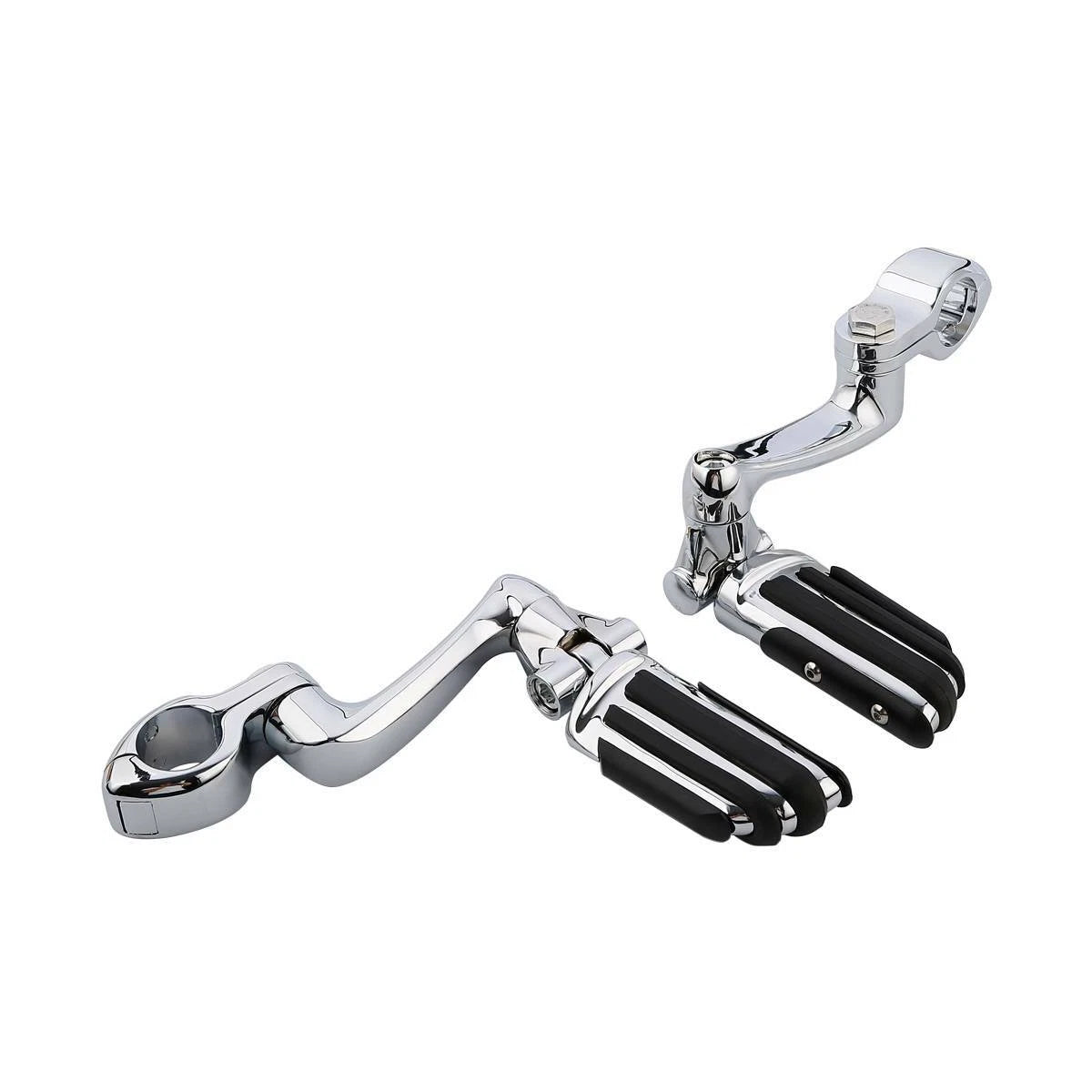 1 1/4" Highway Engine Guards for Harley (Adjustable Mount Clamps)
