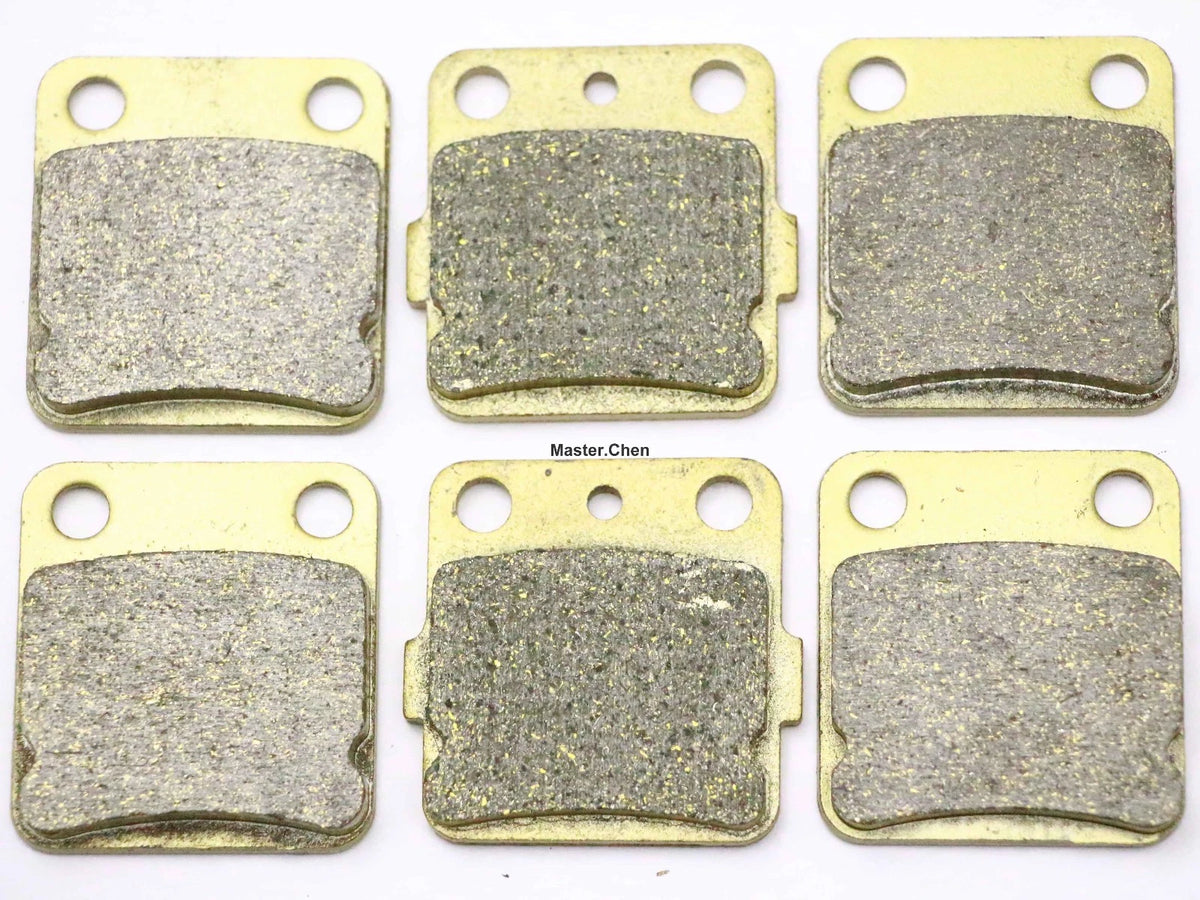 Front Rear Brake Pads for Yamaha YFM 350 Warrior (1989–2004) / Wolverine (1995–2005)