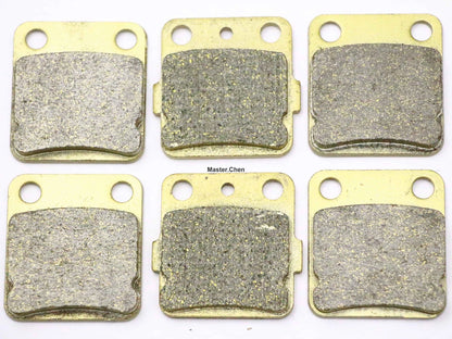 Front Rear Brake Pads for Yamaha YFM 350 Warrior (1989–2004) / Wolverine (1995–2005)