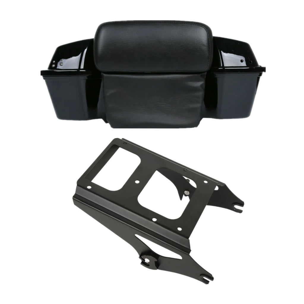 Razor Backrest 2-UP Mount Rack for Harley Touring Road Glide (2009–2013)