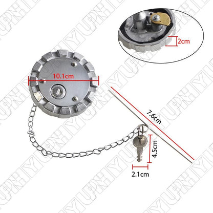 Fuel Tank Locking Cap SNV431089 for Freightliner Kenworth Peterbilt (N/A)
