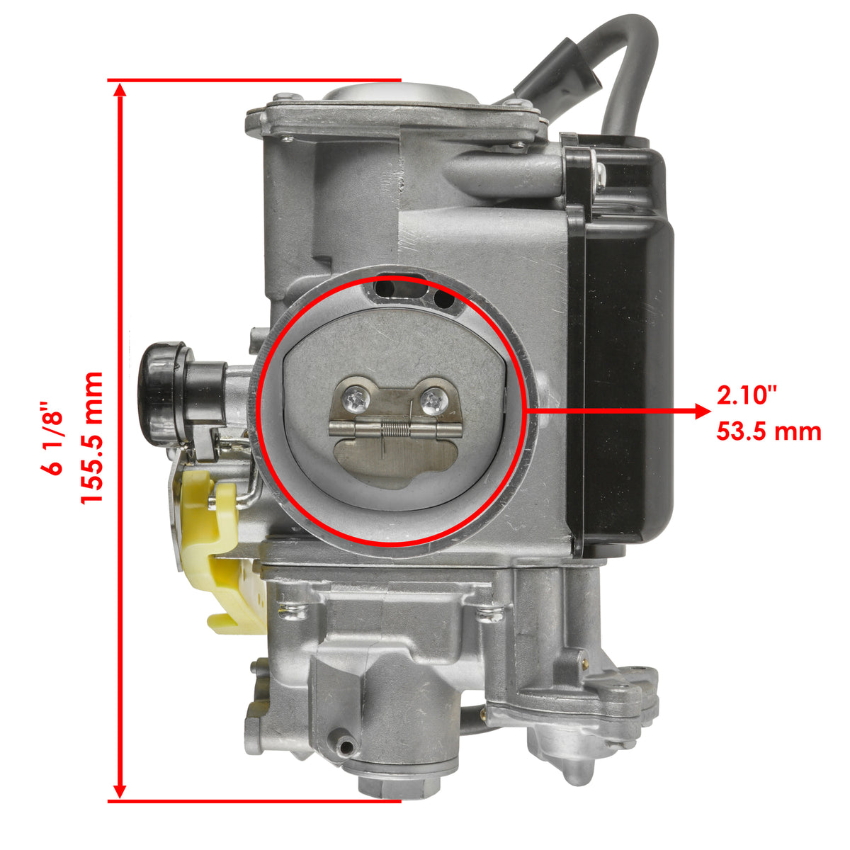 Caltric Carburetor Replacement for Honda TRX400X 2X4 (2009–2014)