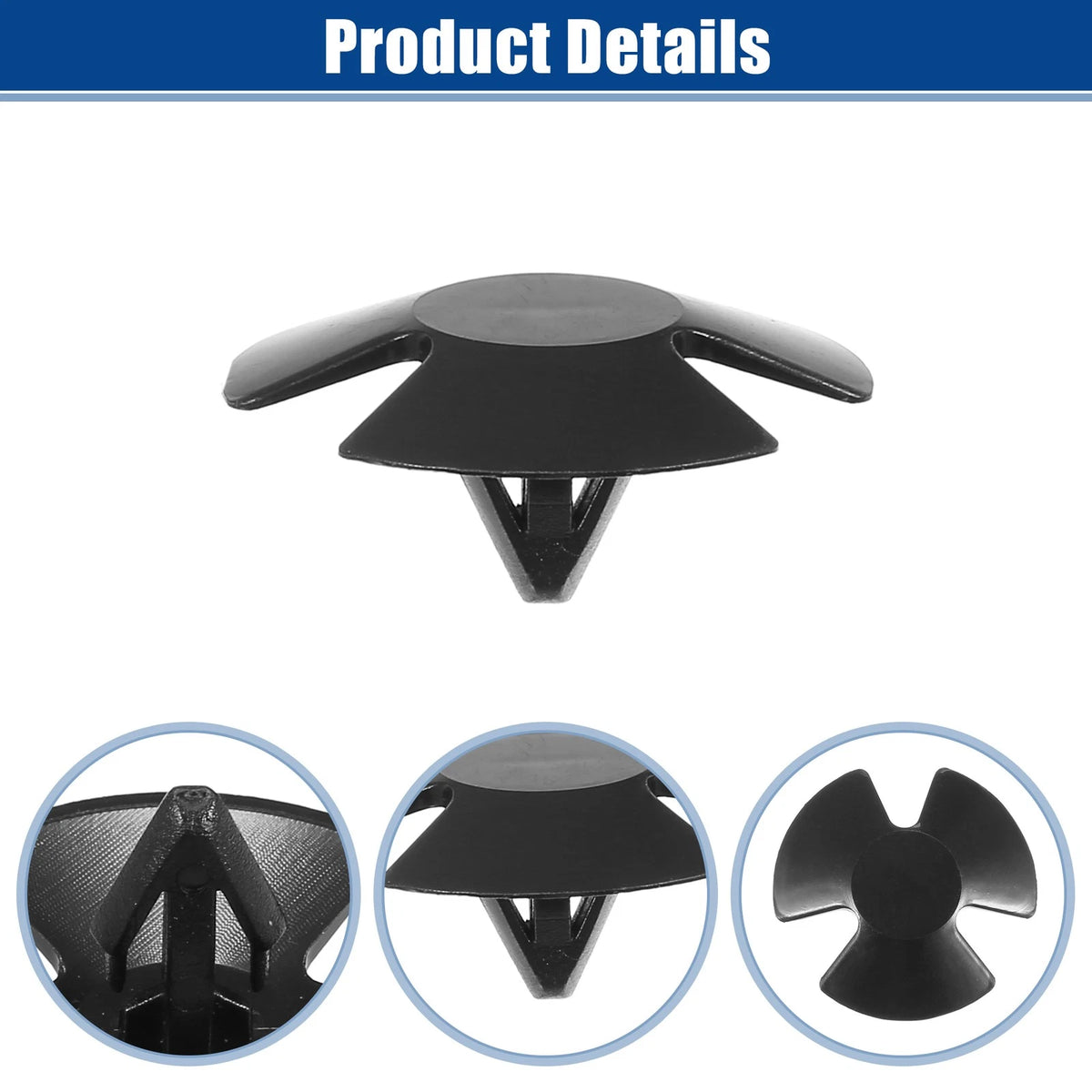 80 Pcs Rear Trunk Insulation Retainers Clip for Chrysler 200 (2011–2014) No.4878883AA