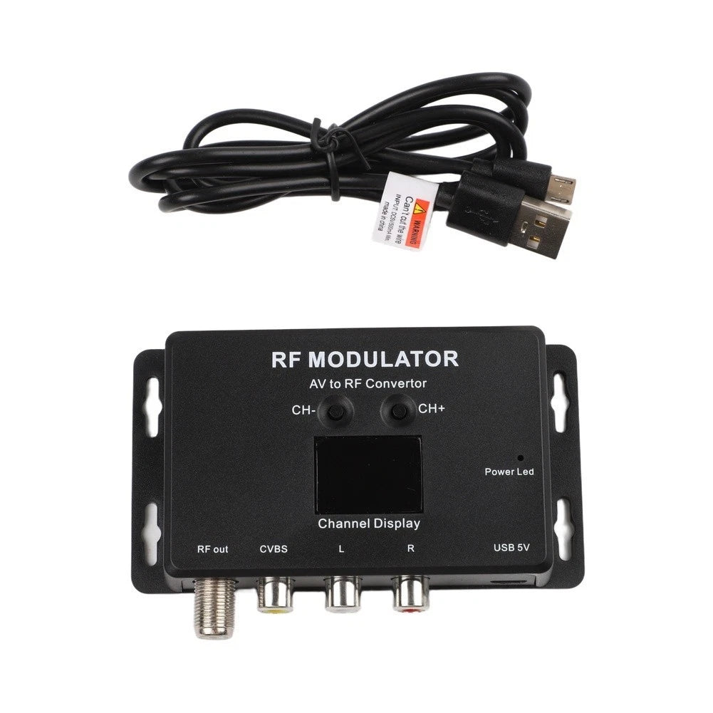 RF Modulator for Set Top Boxes (AV to RF Converter)