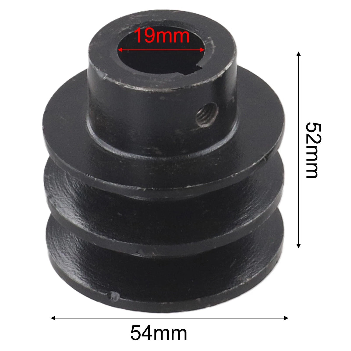 2pcs Iron V Belt Pulley for 168F 170F Engines