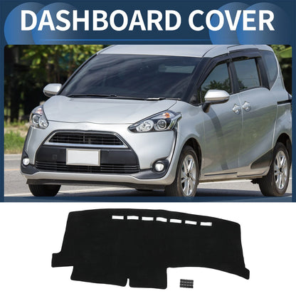 Dashboard Dash Cover Mat for Toyota Sienta 170 (2016–2024) Black Set of 1