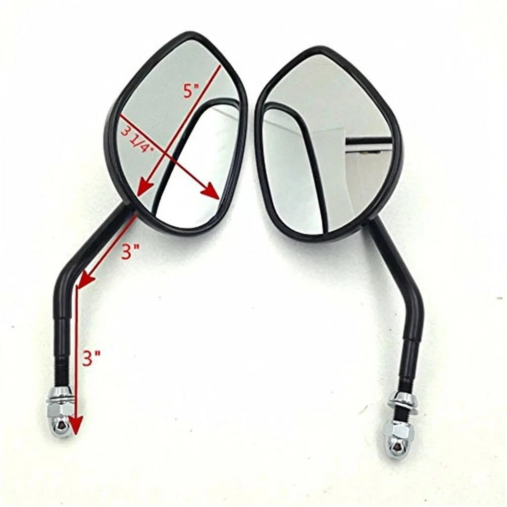 Custom Big Mirrors for Harley Softail (1982–Present)