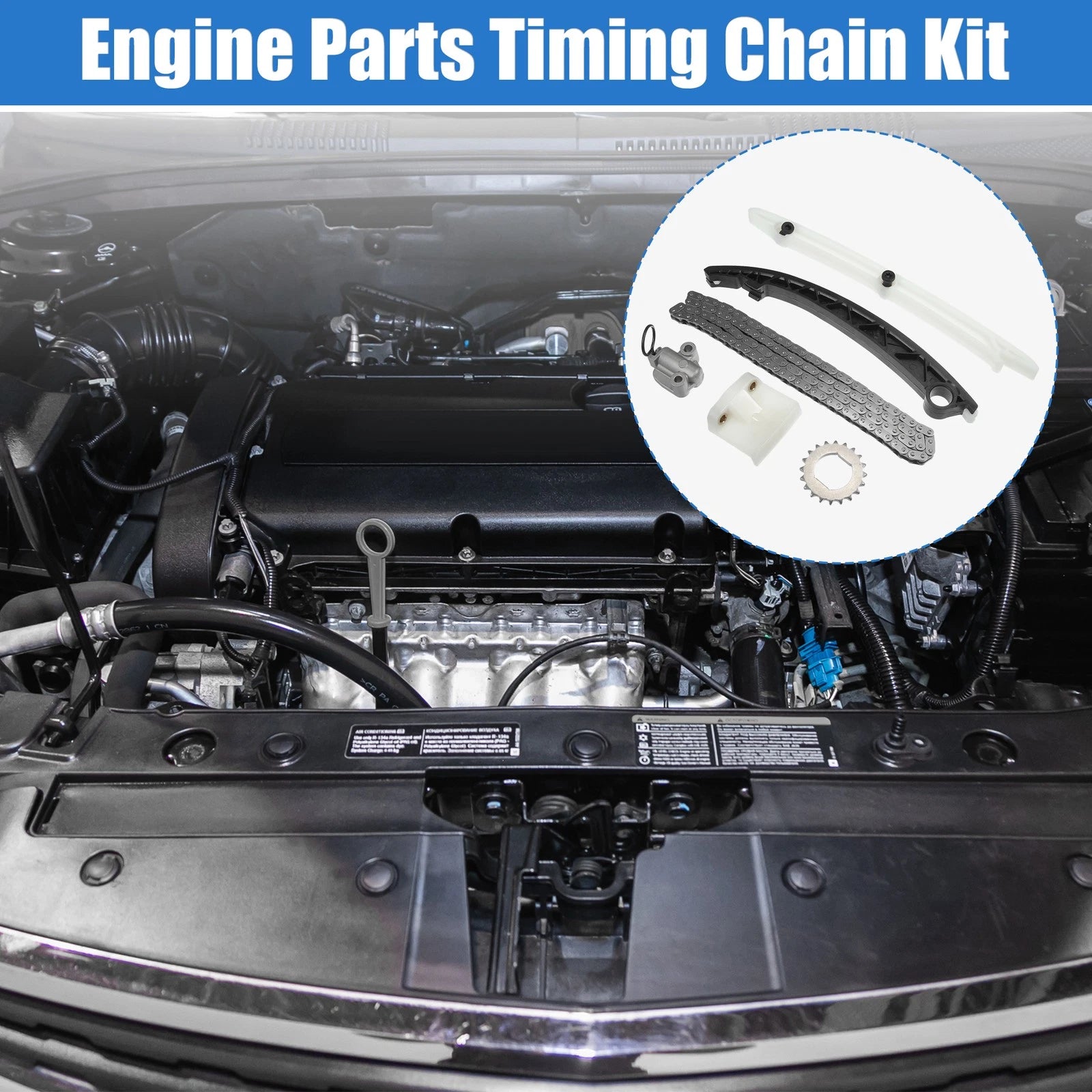 Timing Chain Kit Set for Buick Encore (2013–2021) Replacement Metal Plastic