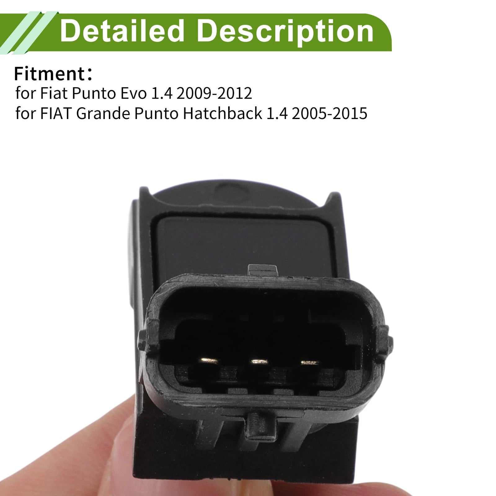 MAP Sensor for Fiat Punto Evo 1.4 (2009–2012) - No.46769979