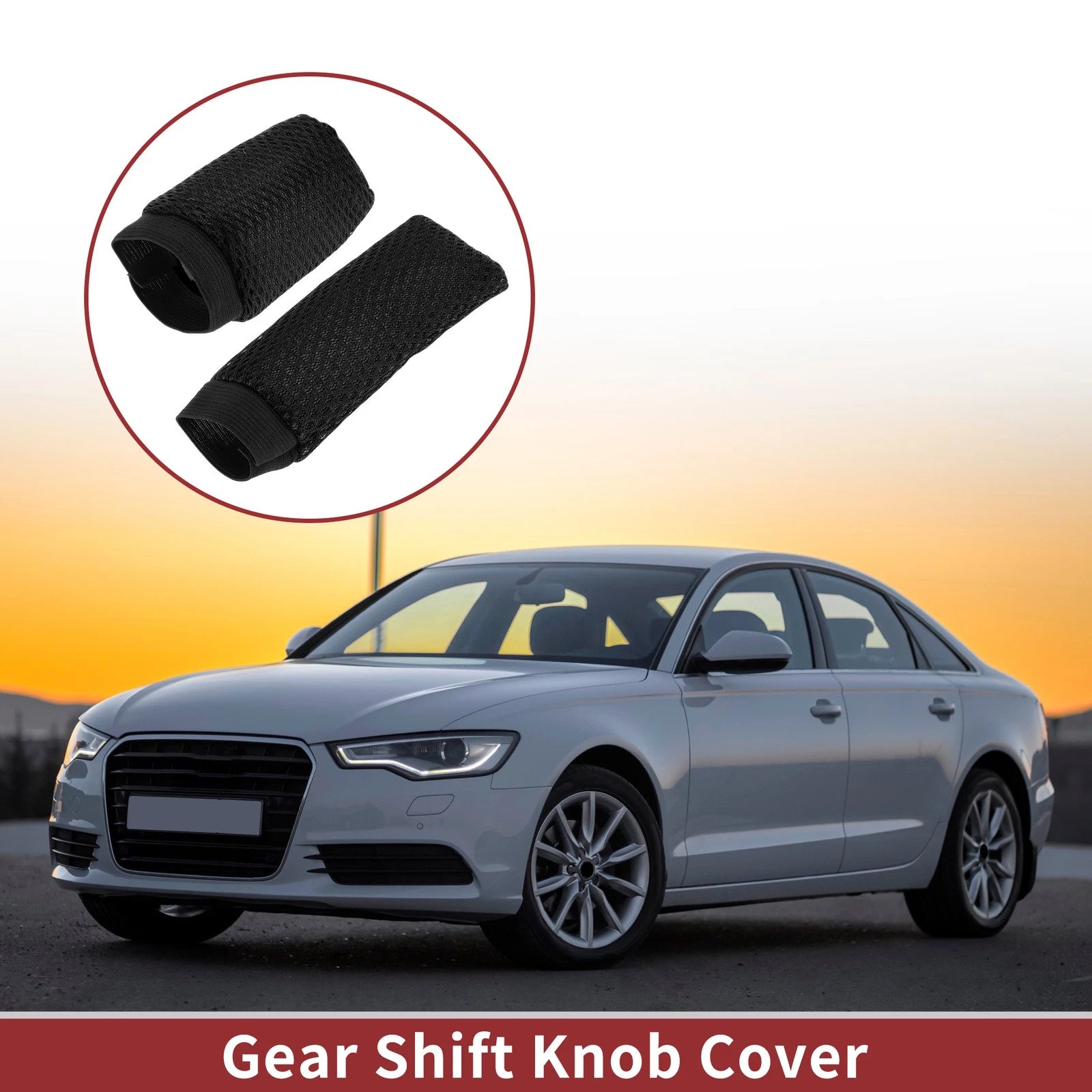 Gear Knob Protector Cover for - Black