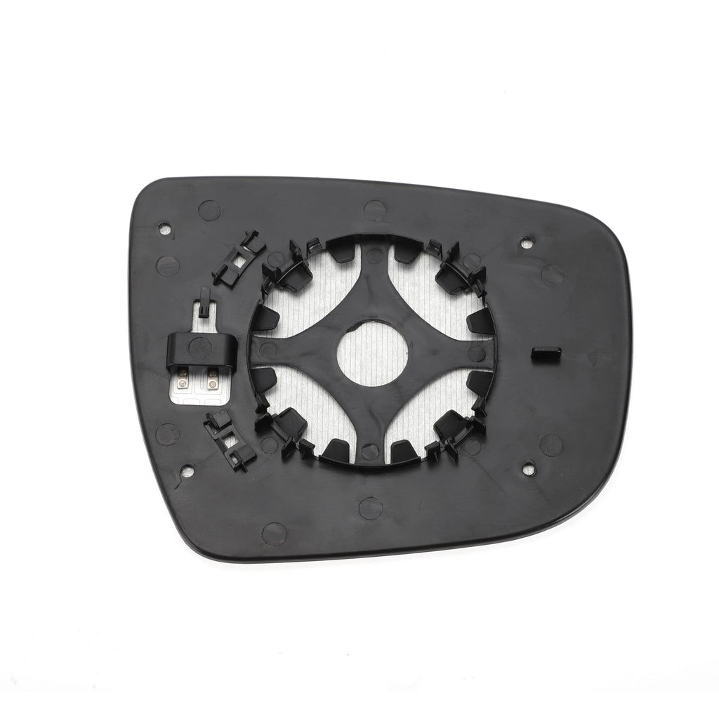 Left Side Heated White Mirror Glass for Nissan Juke (2014–2020)