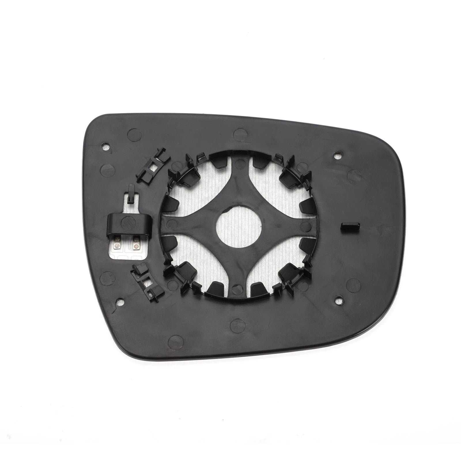 Left Side Heated White Mirror Glass for Nissan Juke (2014–2020)
