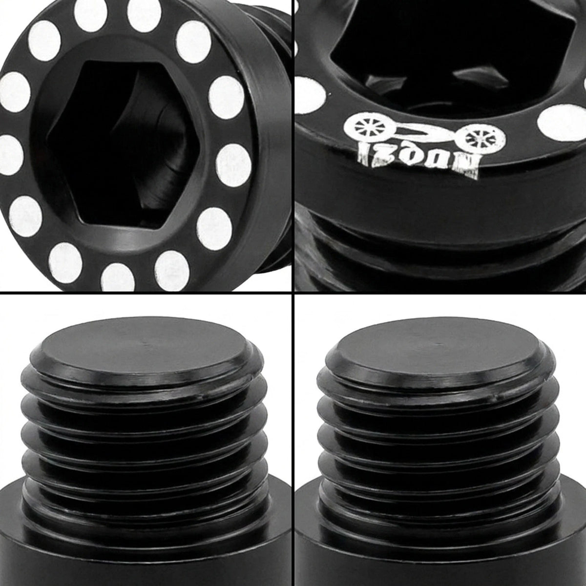 Set of 4 Decorative V Brake Column Screws for Mountain/Folding Bikes