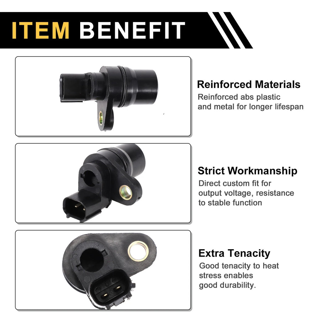 ABS Wheel Speed Sensor Rear Left Replacement for Toyota Tacoma (1998–2004)