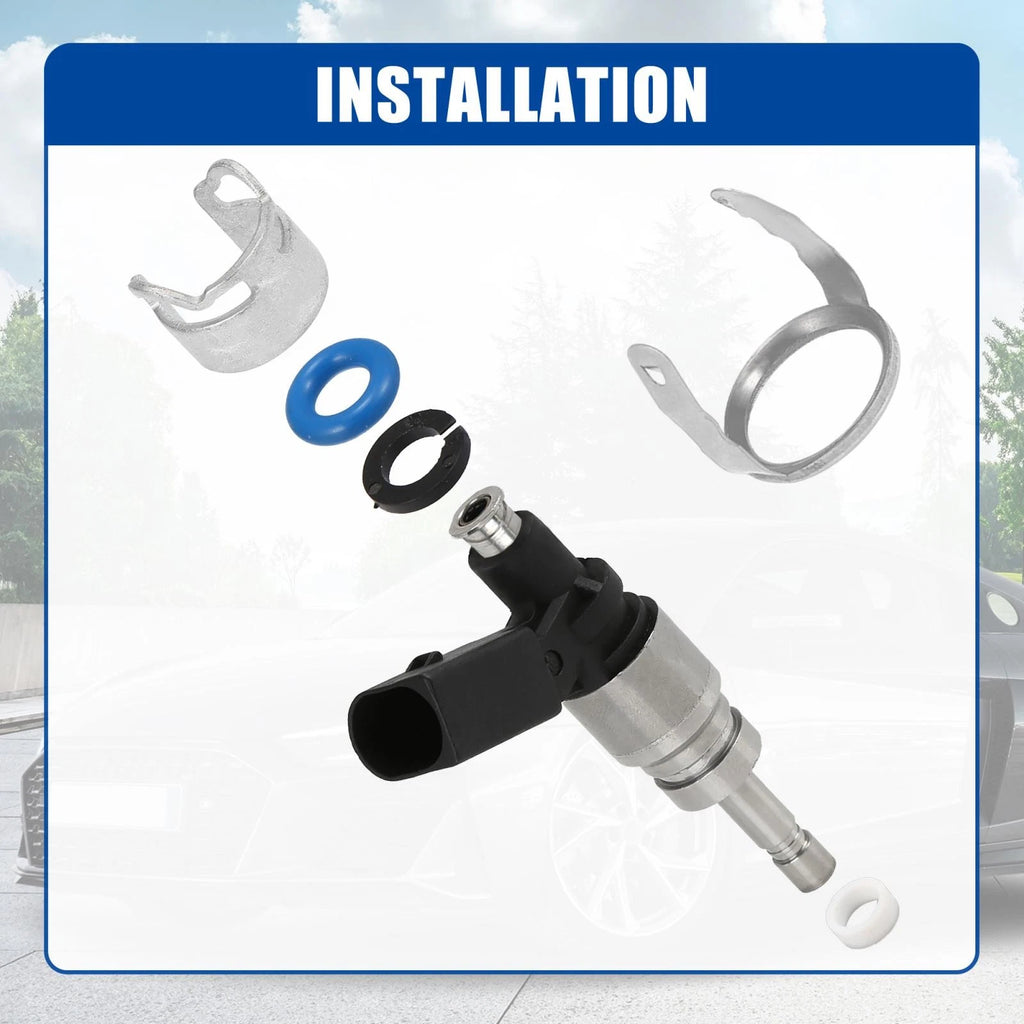 Fuel Injection Valve Seals Repair O Ring Kit for Audi A4 A6 V6 (2005–2012)