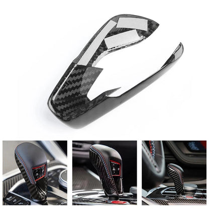 Carbon Fiber Trim Carbon Fiber Gear Shift Easy Installation Auto Accessory