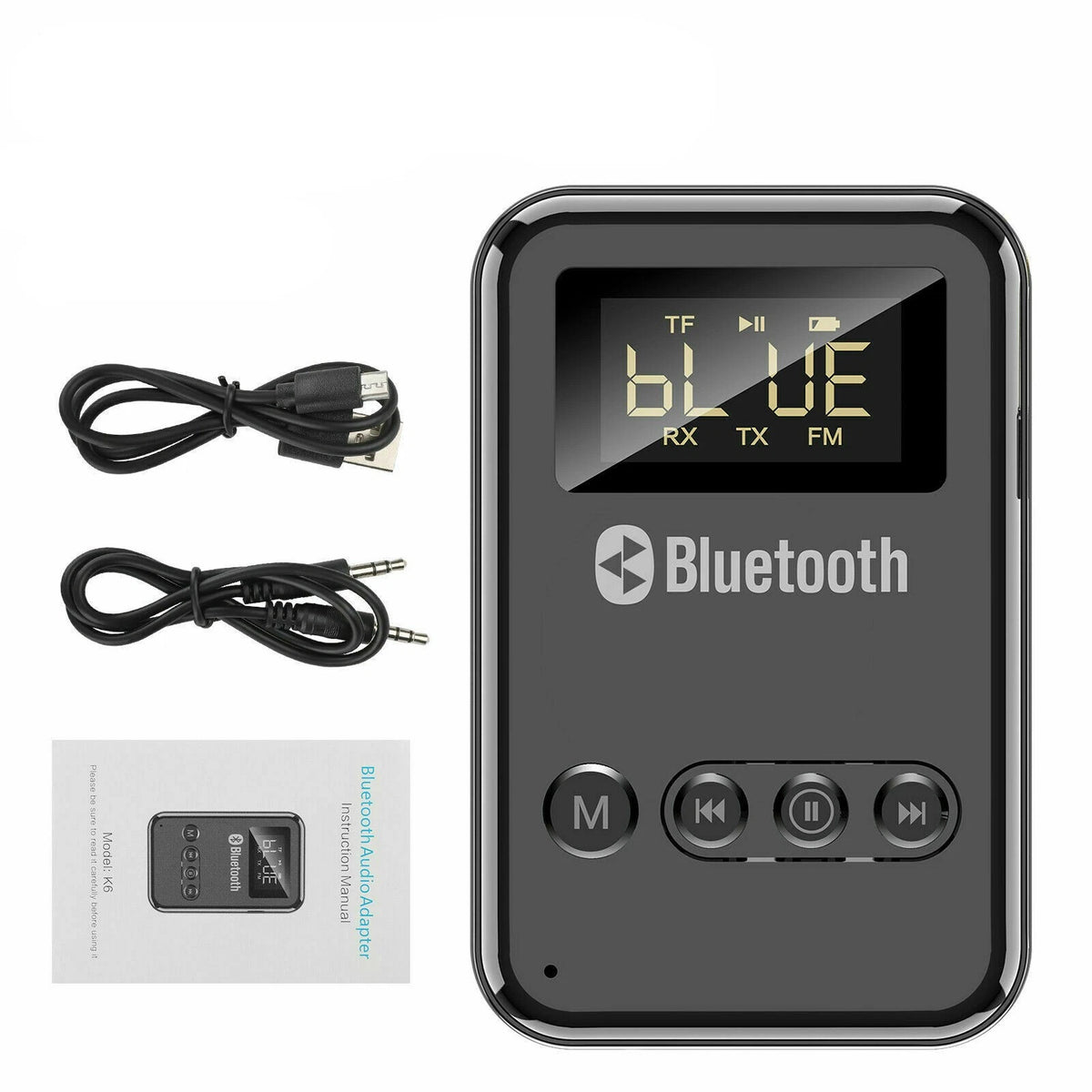 Bluetooth FM Transmitter Receiver for Car (Universal)