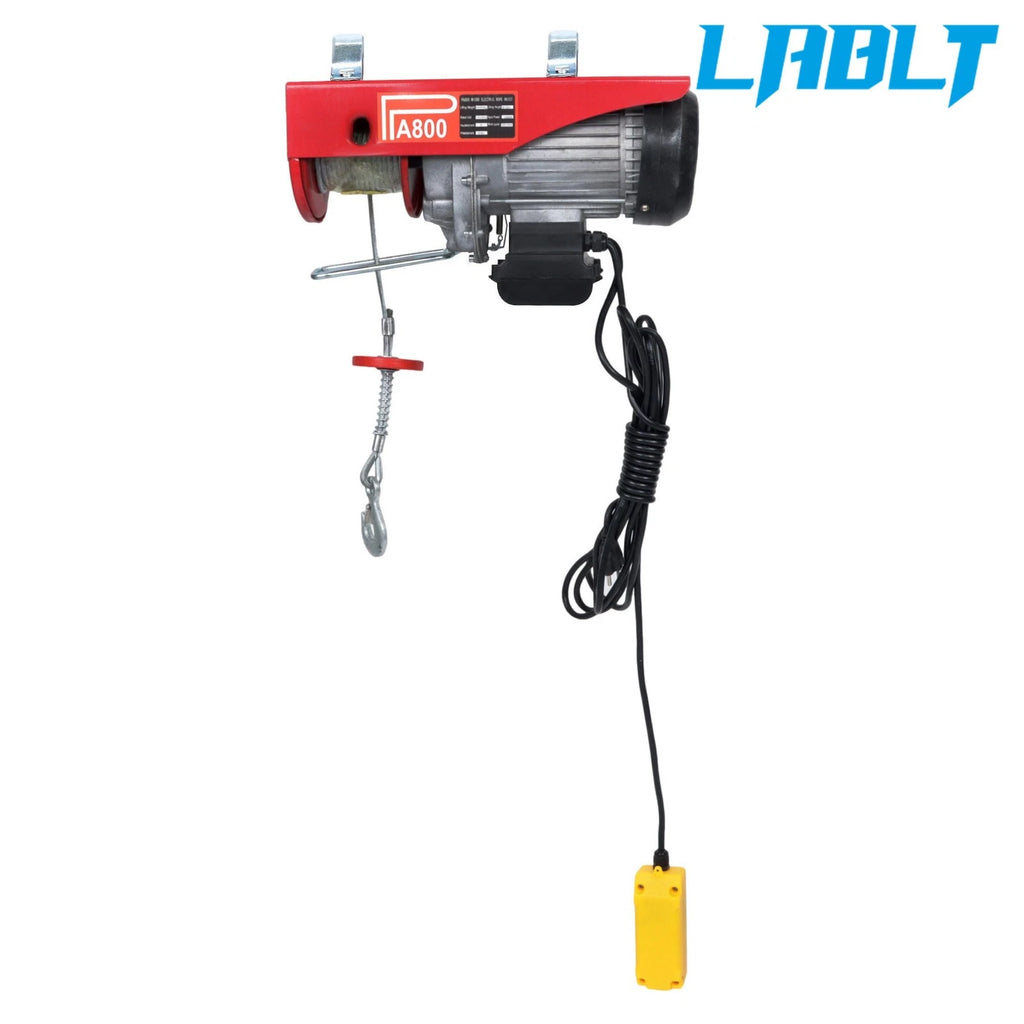 Electric Hoist 1760lbs Crane Winch for Universal Use (110V)
