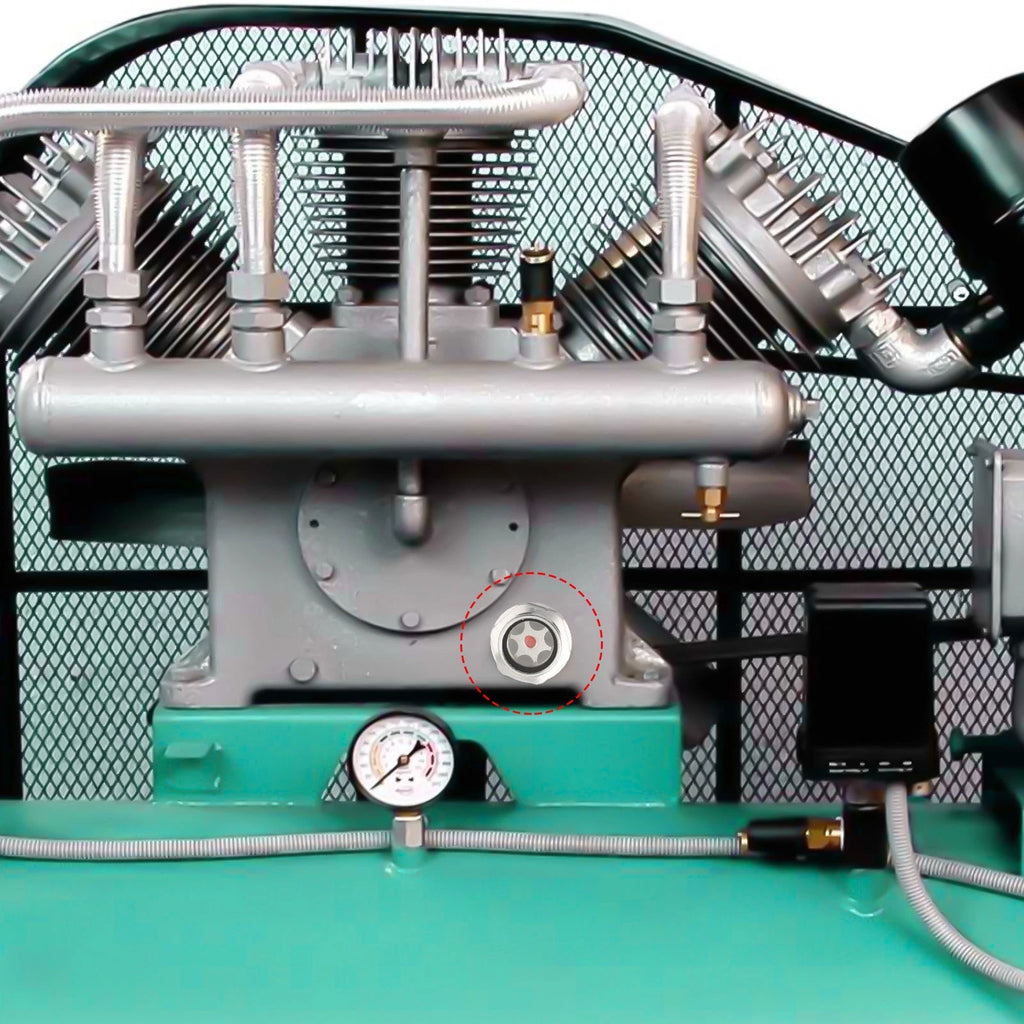 Oil Level Mirror for Air Compressor Machines (M301.5 Thread)
