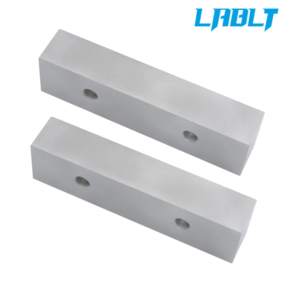 2X 8" Aluminum Machinable Soft Jaws for 6" Vises (LABLT)