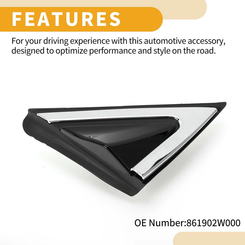 Front Right Side Pillar Corner Triangle Trim for Hyundai Santa Fe (2013–2016)