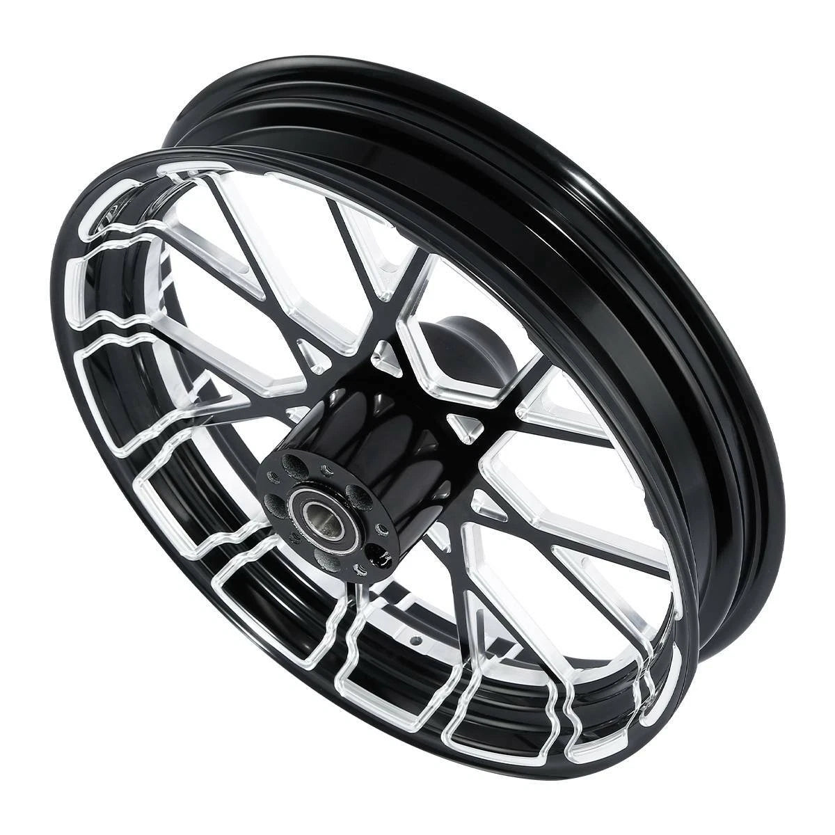 18" CNC Front Wheel Rim Hub for Harley Road King Glide (1997–2021)