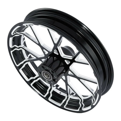 18" CNC Front Wheel Rim Hub for Harley Road King Glide (1997–2021)