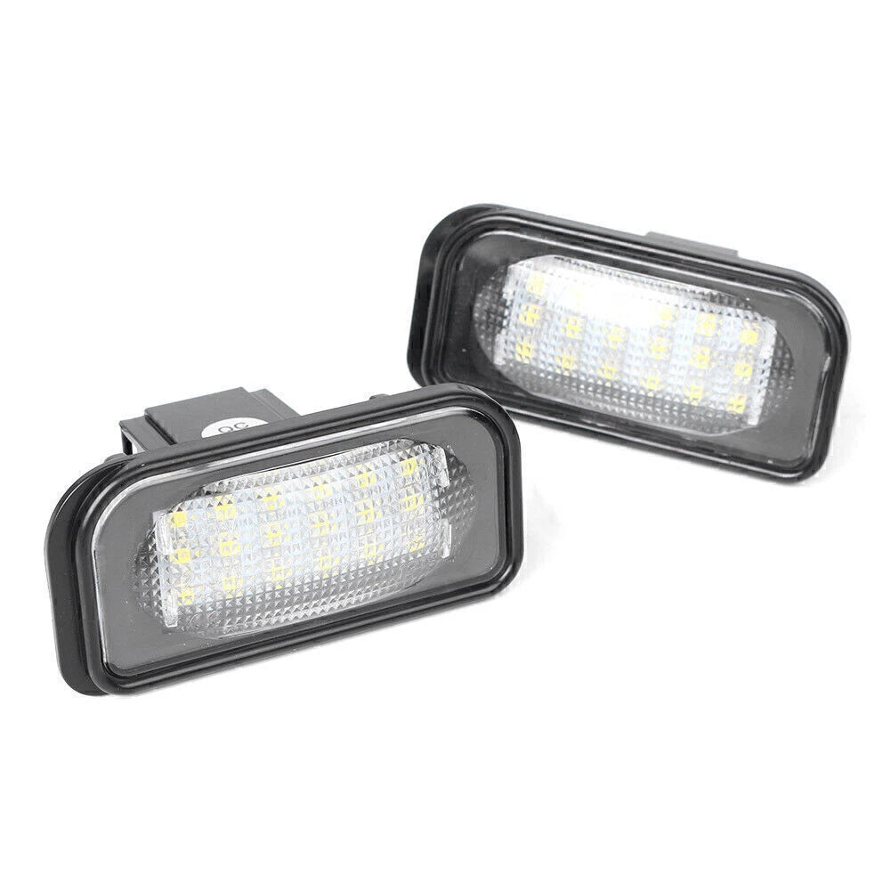 2X LED License Plate Light for Mercedes Benz W203 (2000–2007)
