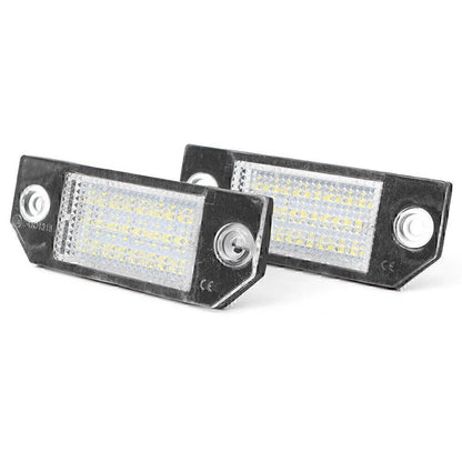 2x LED Number License Plate Light Lamp Bulb for Ford Focus C-MAX MK2 2003-2008