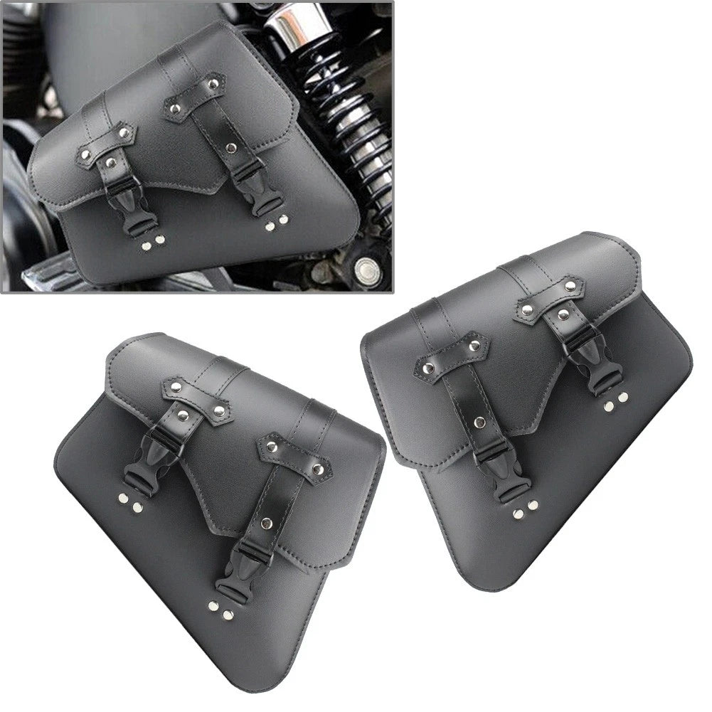 Side Saddle Bags for Harley-Davidson Sportster XL883 1200 (Universal)