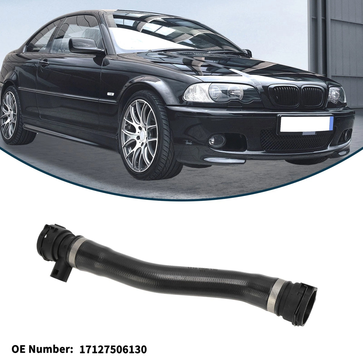 Radiator Hose Replacement for BMW 3 Series E46 318i 01–05 Coolant Tube