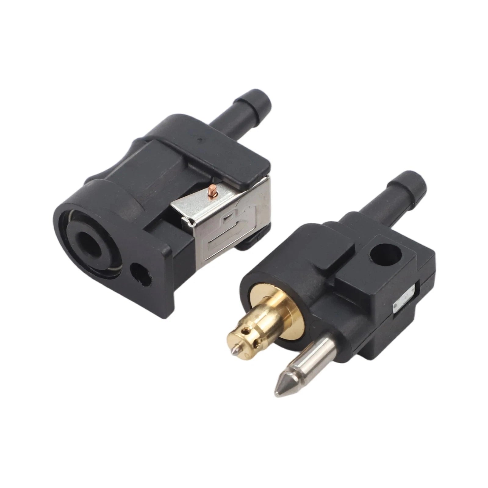 2Pcs Fuel Line Connector for Outboard Motor (7mm)