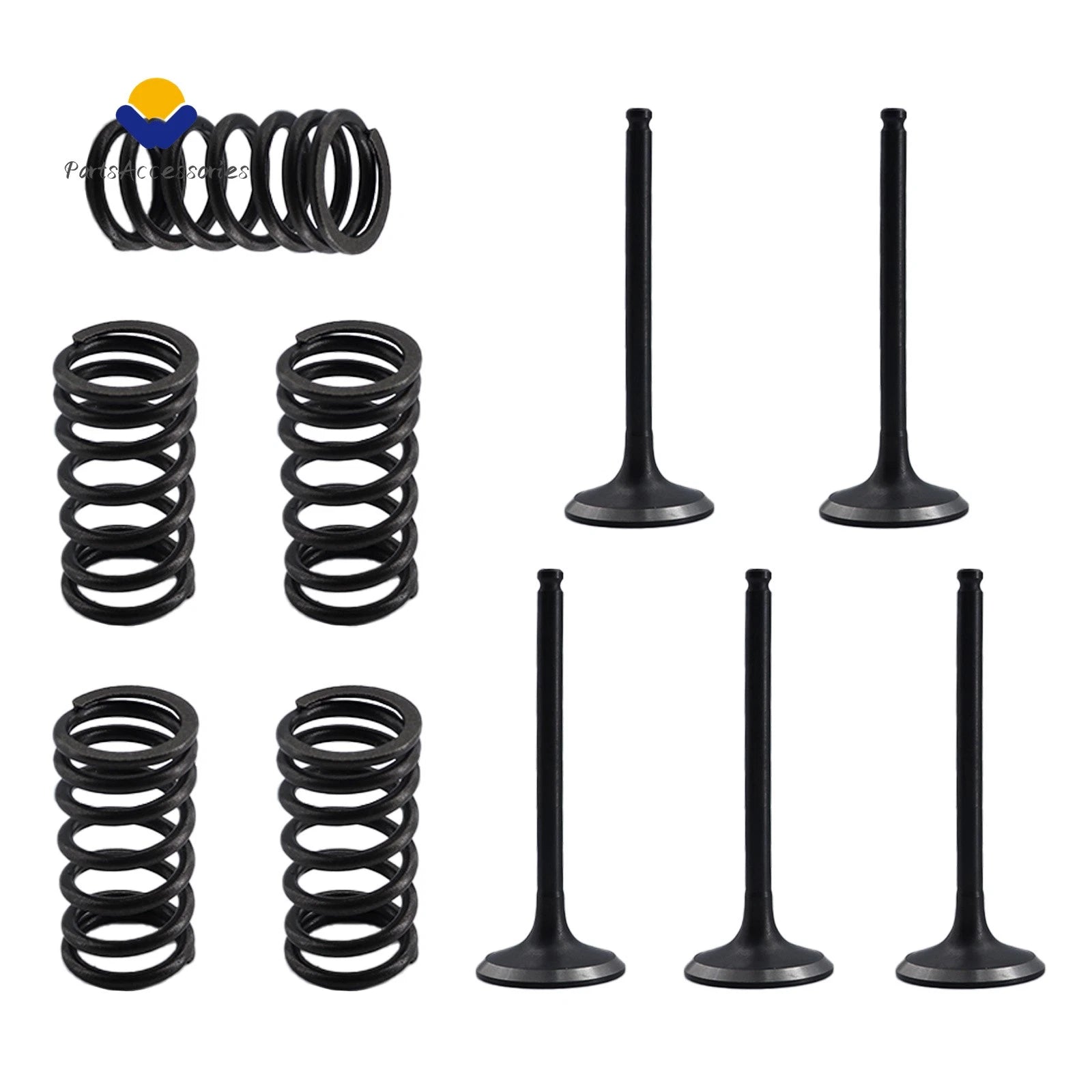 Cylinder Head Engine Valve & Valve Springs for Yamaha YFZ450 (2004–2009)