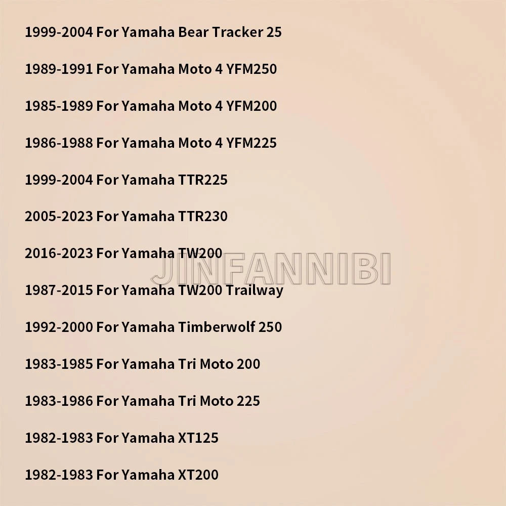 Cam Guide Timing Chain Kit for Yamaha Bear Tracker Timberwolf 250 (1999–2006)