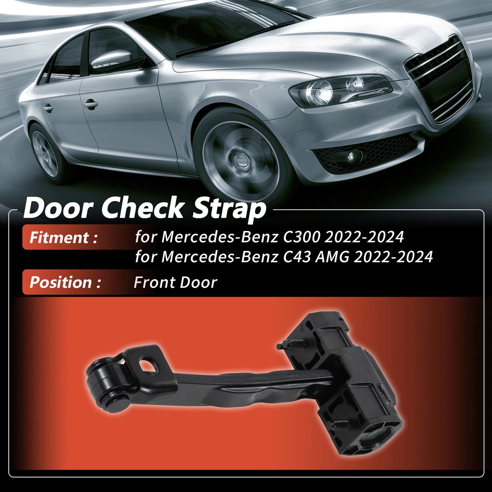 Front Door Check Strap Replacement for Mercedes-Benz C300 (2022–2024)
