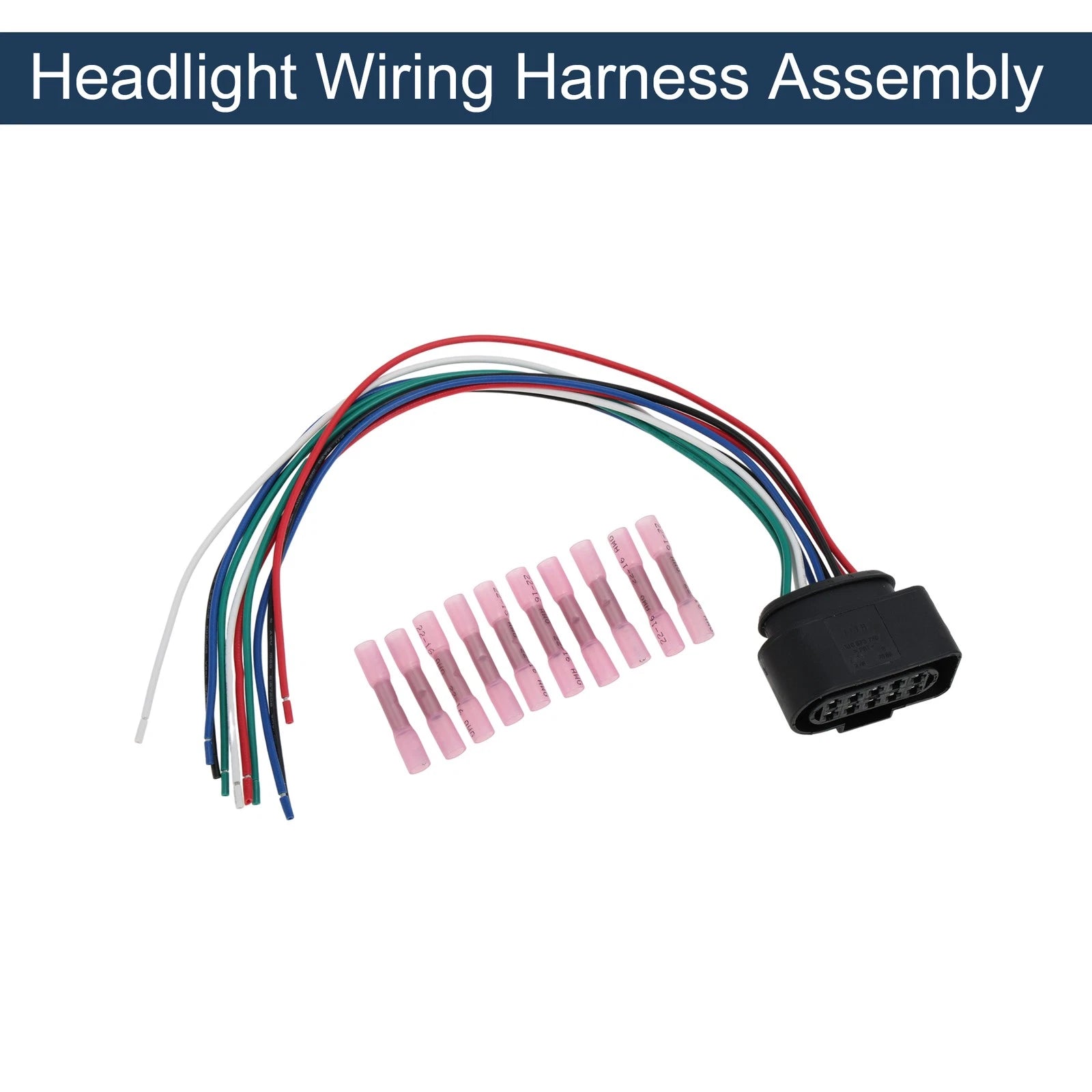 Headlight Wiring Harness Assembly for Freightliner Cascadia (2018–2024)