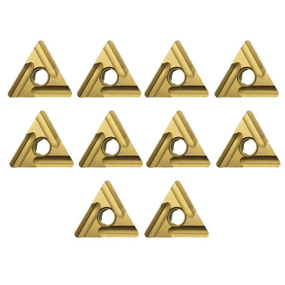 10pcs TNMG160408LS Turning Inserts for Hydraulic Valve Body Processing